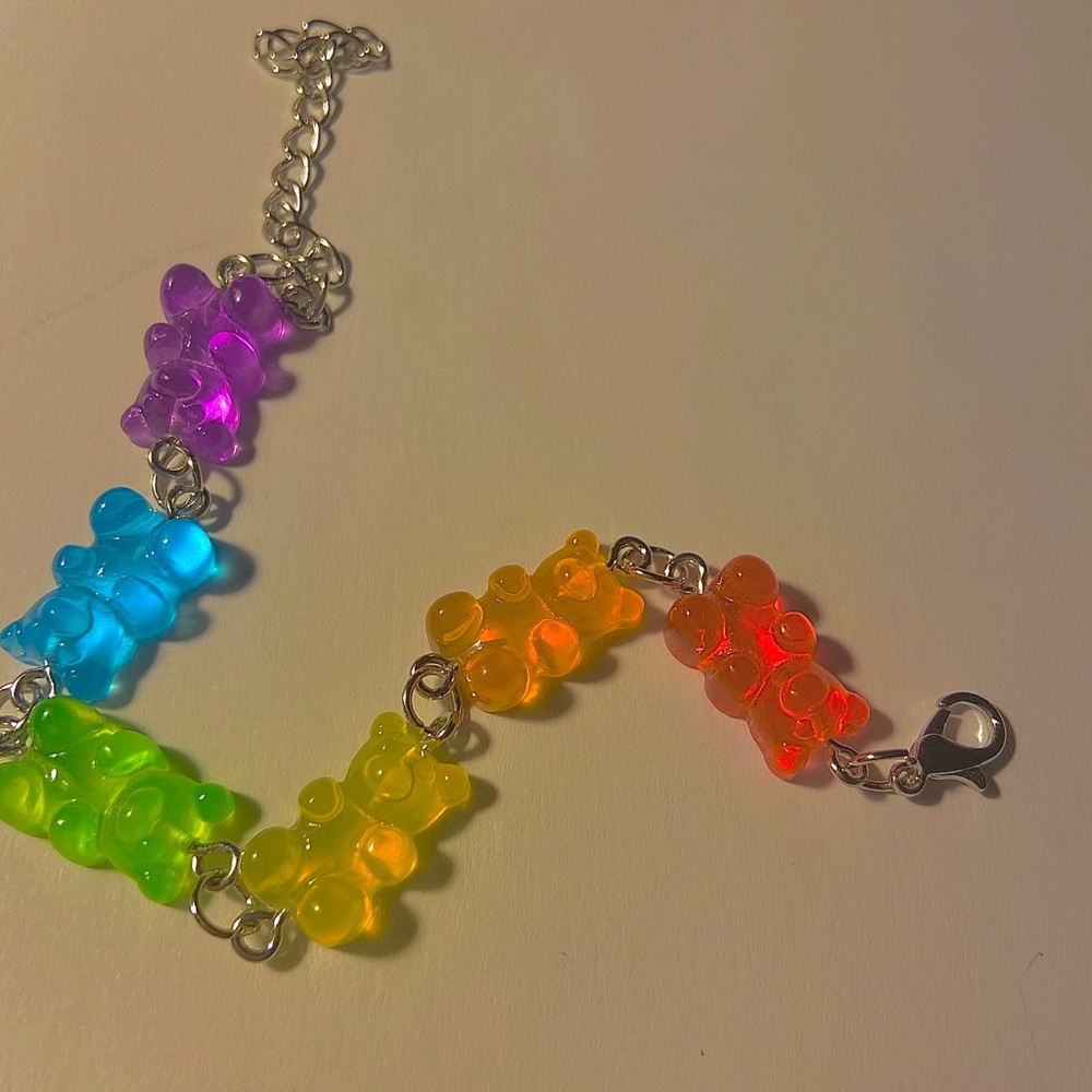Rainbow Gummy Bear Bracelet